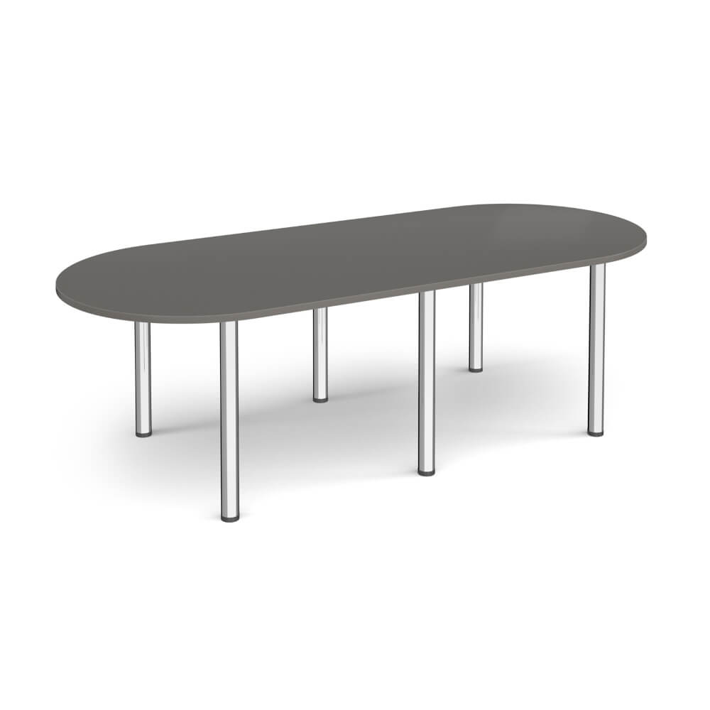 Radial End Meeting Table for 6 People