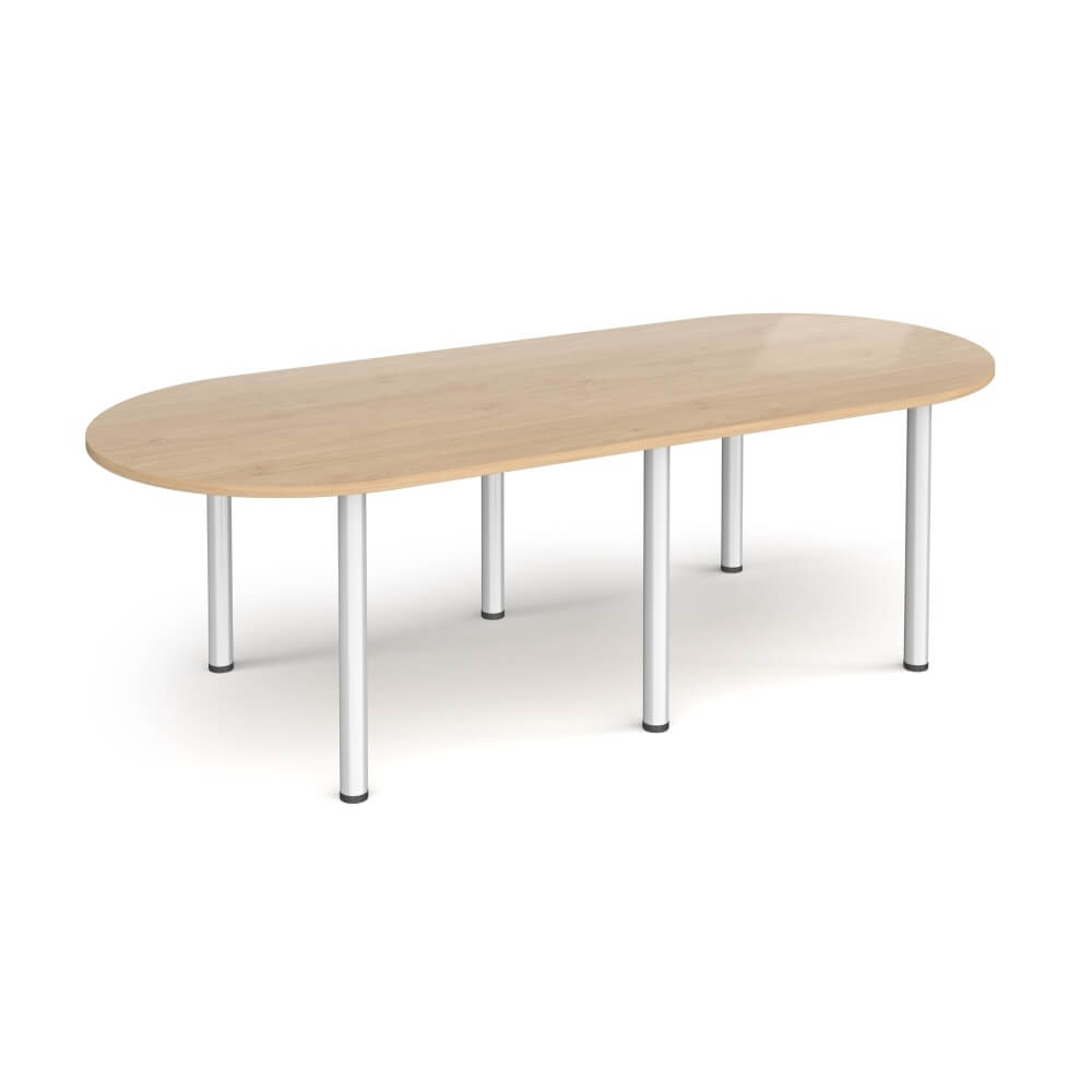 Radial End Meeting Table for 6 People