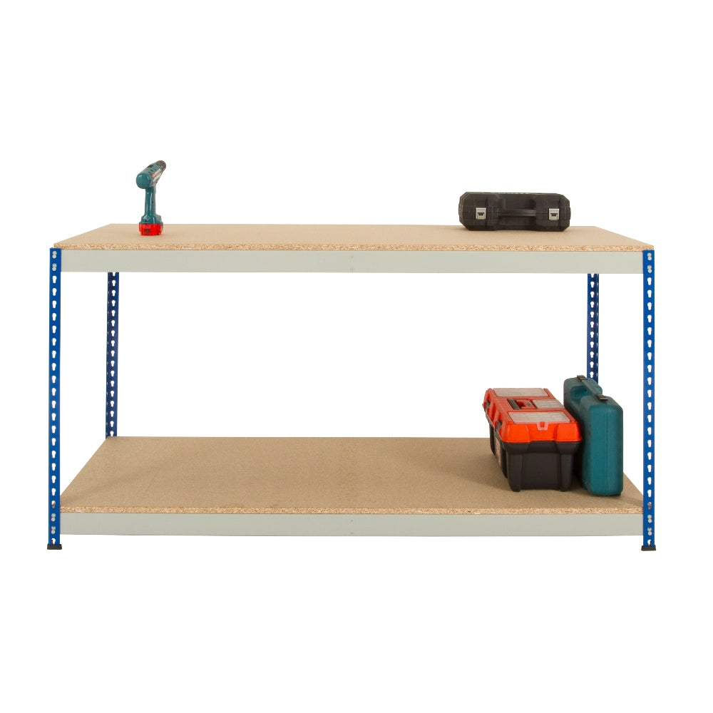 Rivet Workbench with Full Under Shelf
