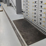 Rubber Rib Matting - Black