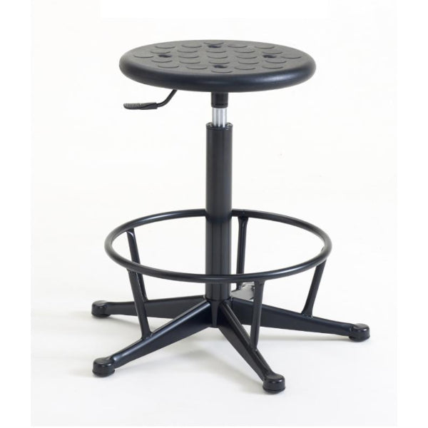 Industrial Polyurethane Stool with Fixed Foot Rest