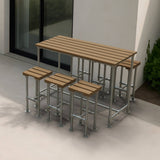 SCAFFOLD Outdoor Poseur Stool Set