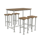SCAFFOLD Outdoor Poseur Stool Set