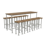 SCAFFOLD Outdoor Poseur Stool Set