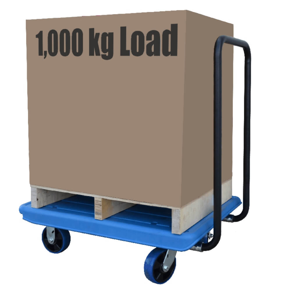 Heavy Duty Platform Truck - 1000kg Capacity