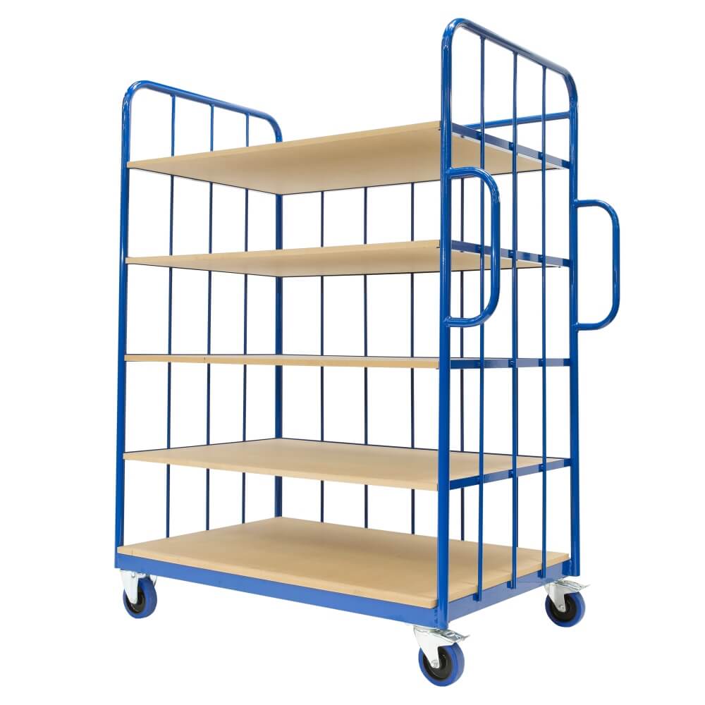 5 Shelf Storage Trolley