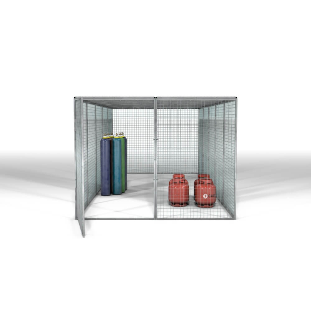 Security Cage - 2412 x 6066 x 1831mm (WxDxH)
