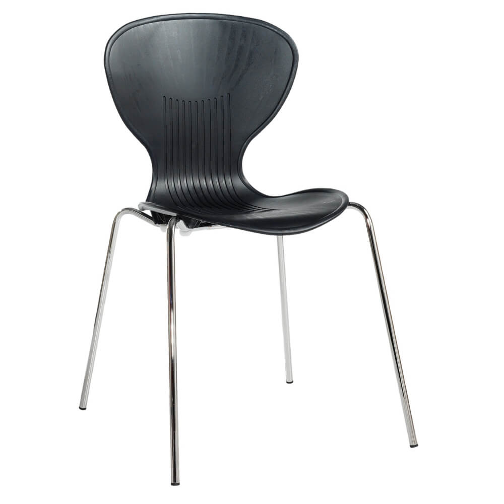 Sienna Chair with Chrome Legs (Pack of 4)