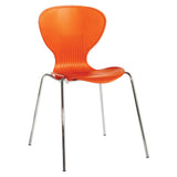 Sienna Chair with Chrome Legs (Pack of 4)