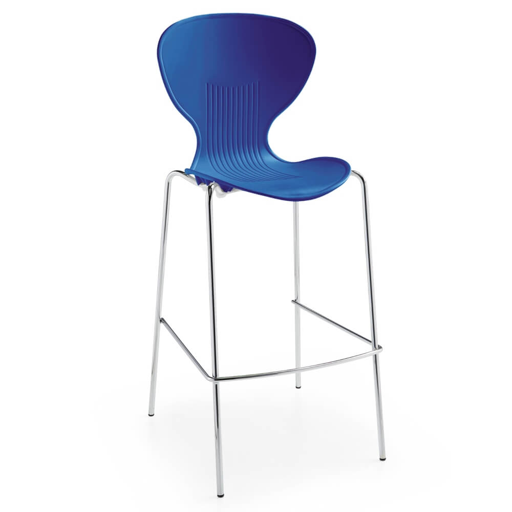 Sienna Stool with Chrome Legs (Pack of 2)