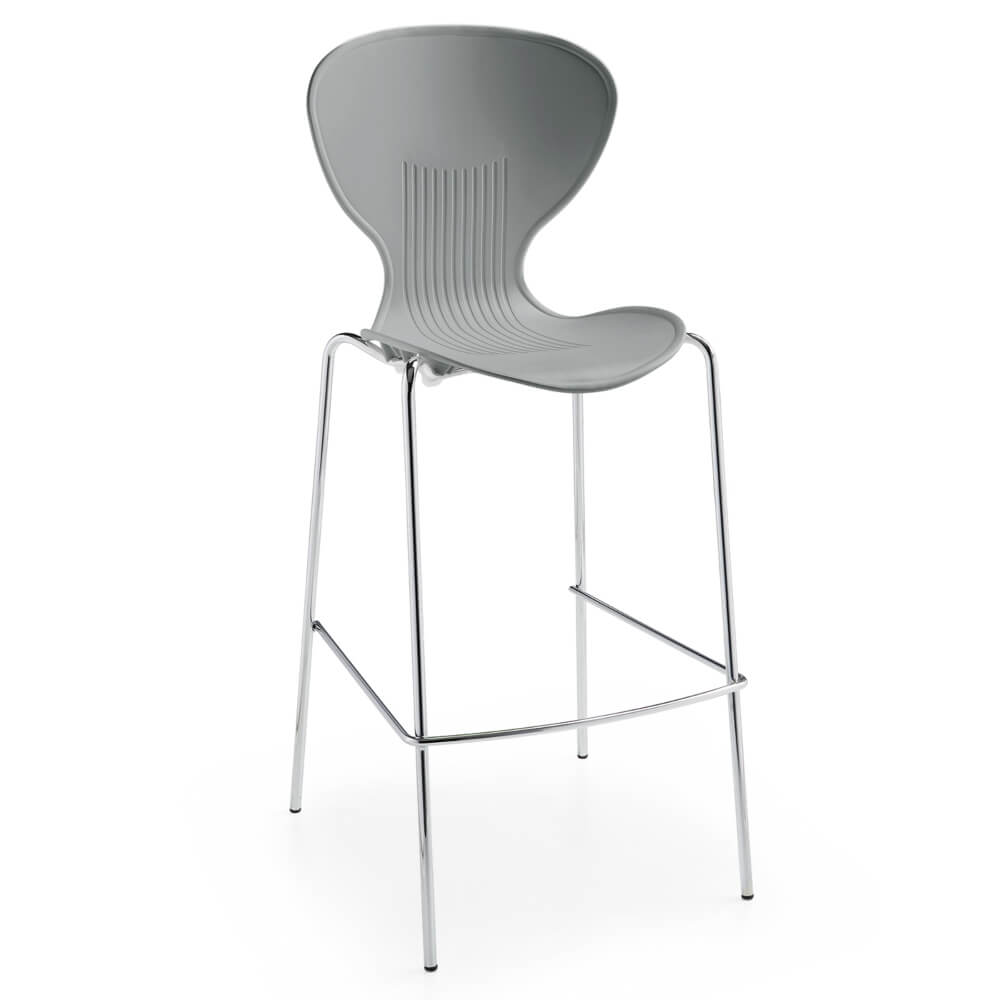 Sienna Stool with Chrome Legs (Pack of 2)