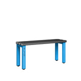 Single Sided Bench 1000mm with Polymer Slats