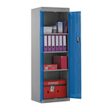 Slimline Cupboard with Silver Body