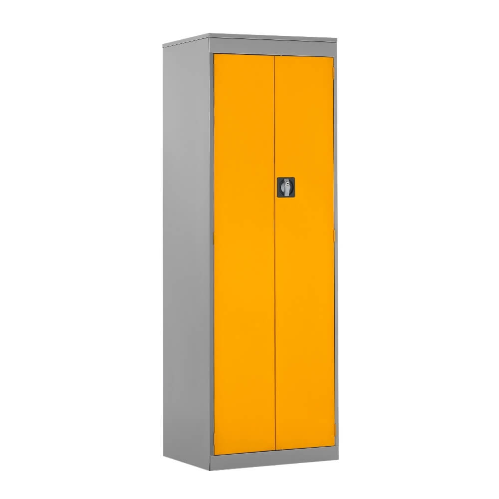 Slimline Cupboard with Silver Body