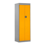 Slimline Cupboard with Silver Body