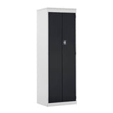 Slimline Cupboard with White Body