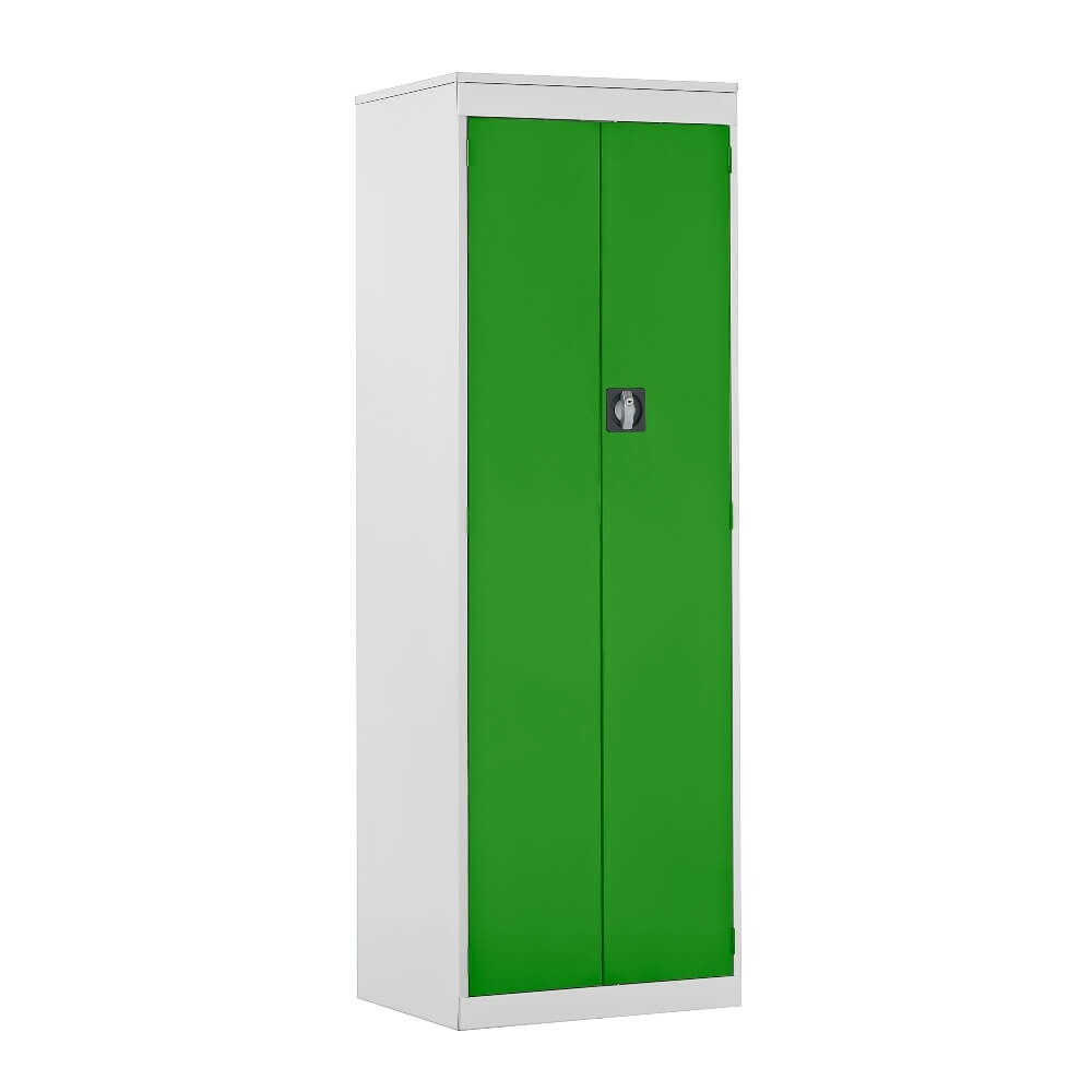 Slimline Cupboard with White Body