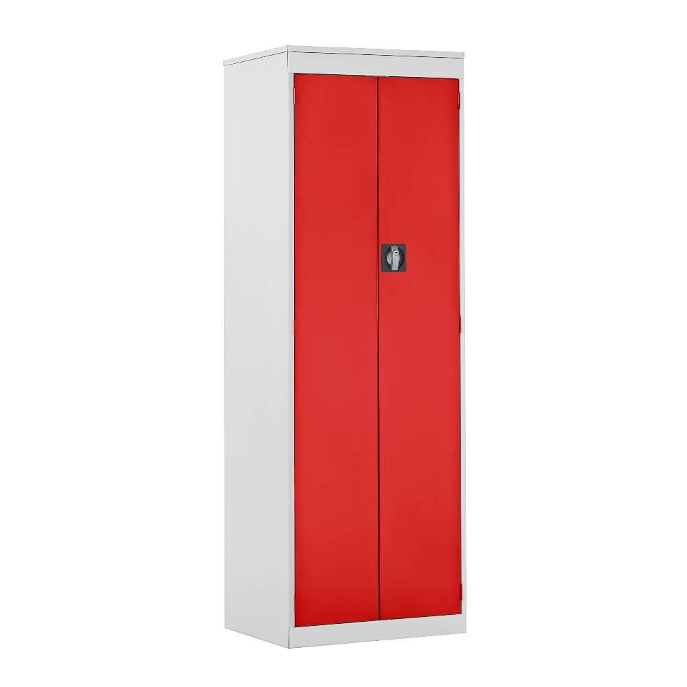 Slimline Cupboard with White Body