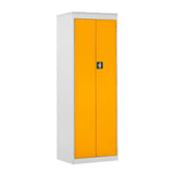 Slimline Cupboard with White Body