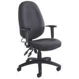 Sofia Adjustable Lumbar Fabric Operators Chair