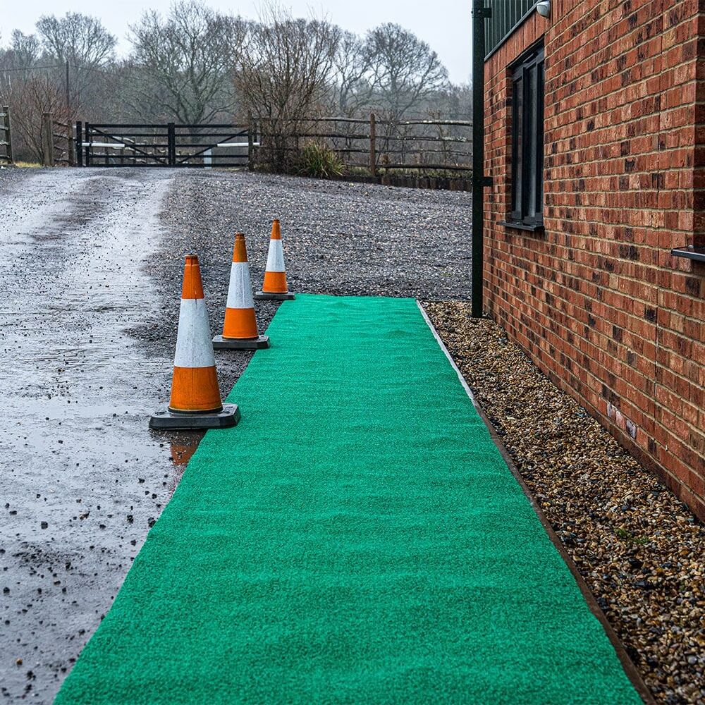 Spaghetti Site Mat PVC - Green