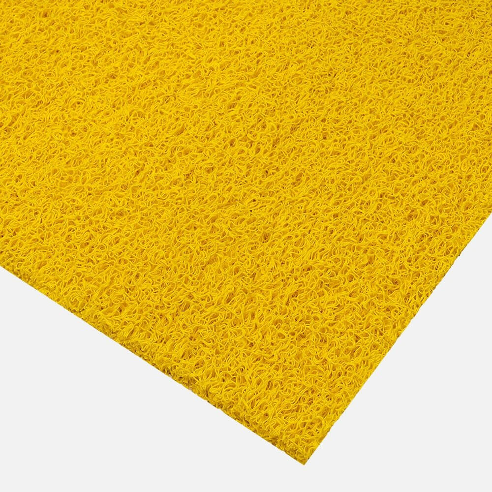 Spaghetti Site Mat PVC - Yellow
