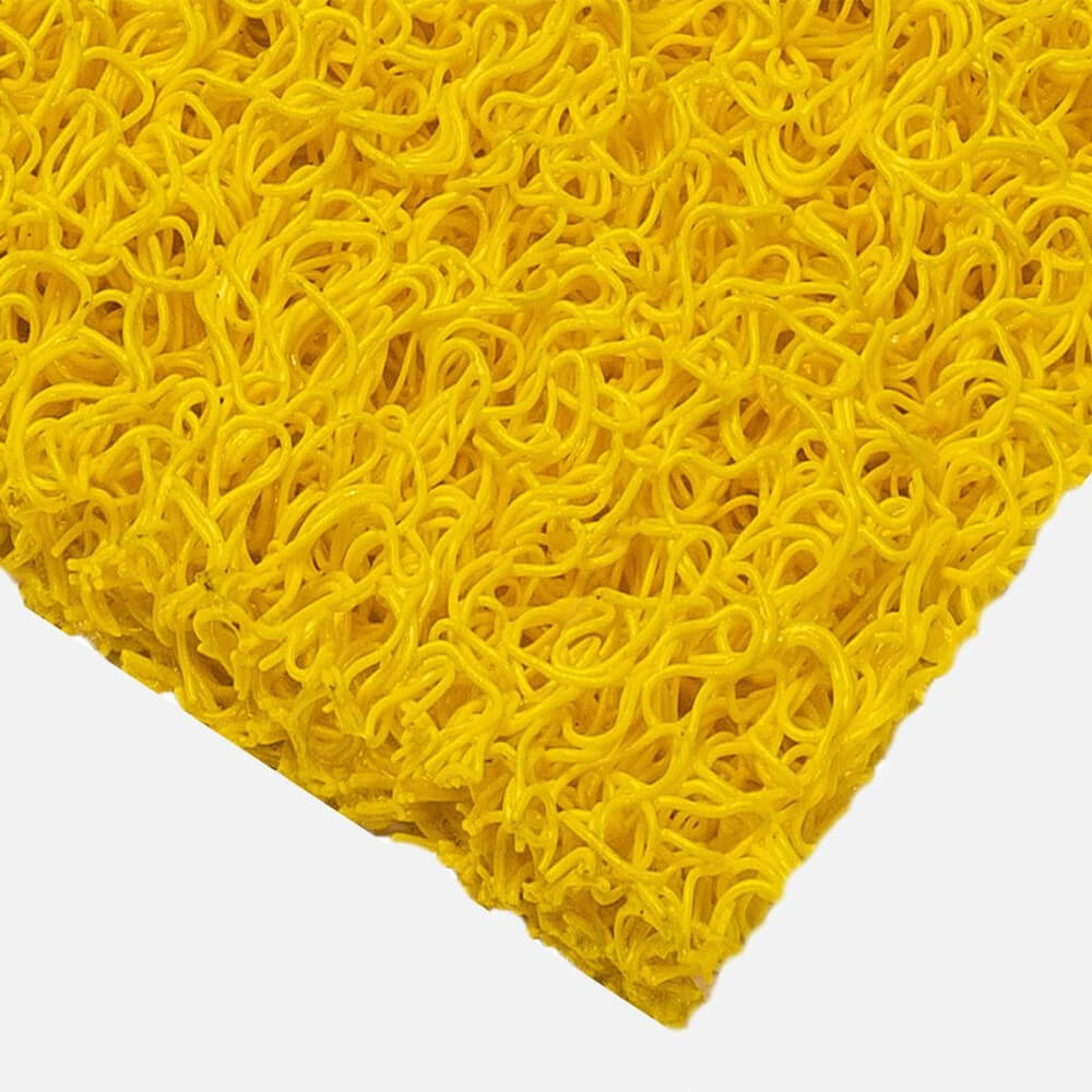Spaghetti Site Mat PVC - Yellow