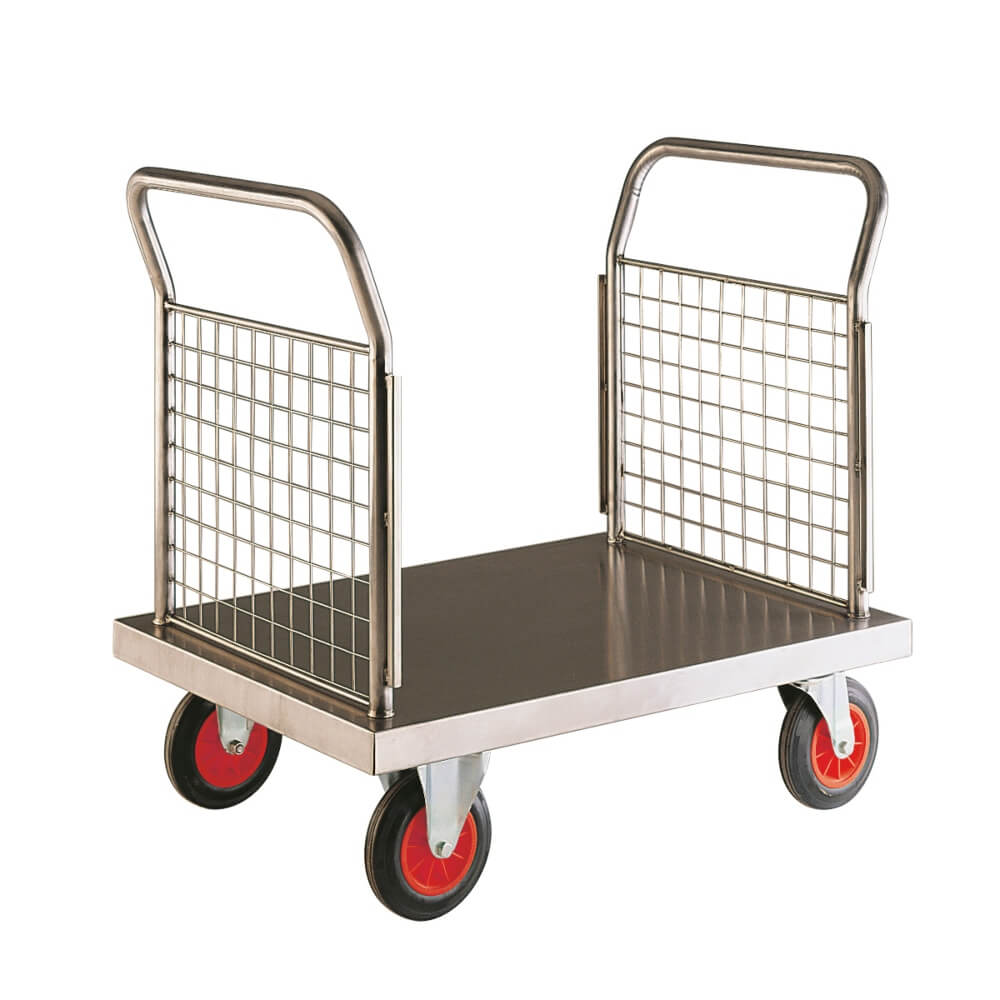 Stainless Steel Platform Truck with 2 Sides