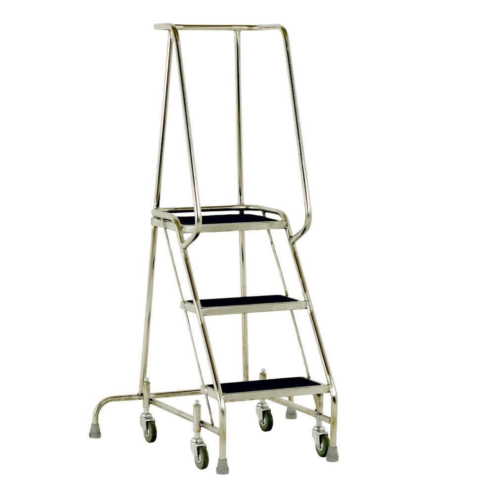 Stainless Steel Safety Steps 125kg