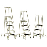 Stainless Steel Safety Steps 125kg