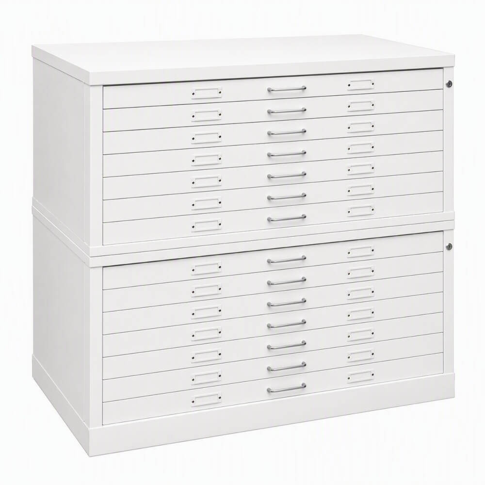 Stanford A2 Steel Plan Chest - 60mm Deep Drawers
