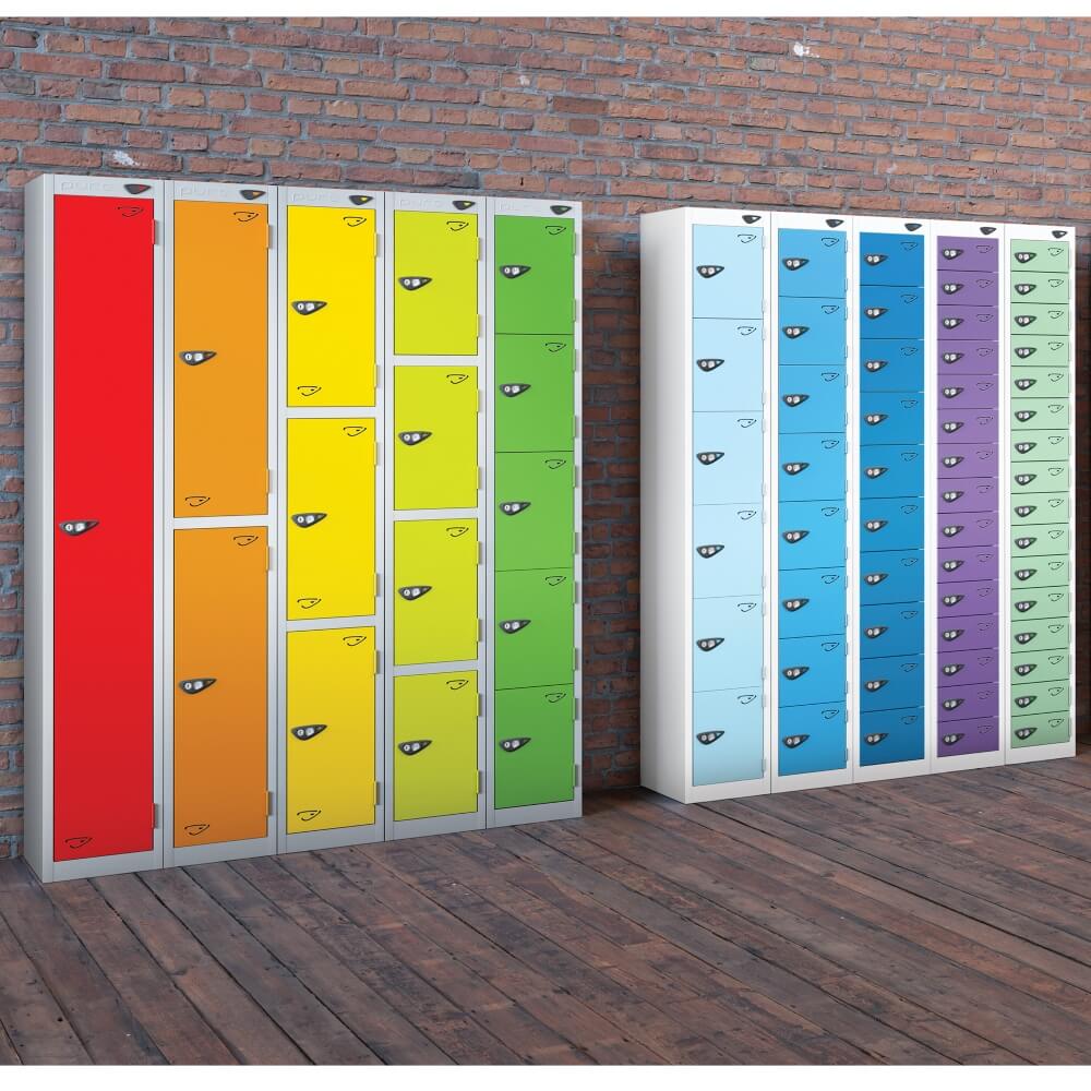 Eight Compartment Locker