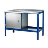 Steel Top Heavy Duty Workbench with Cupboard