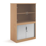Systems Combi Unit with Glass Upper Doors