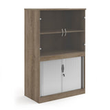 Systems Combi Unit with Glass Upper Doors