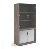 Systems Combi Unit with Glass Upper Doors
