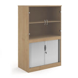 Systems Combi Unit with Glass Upper Doors