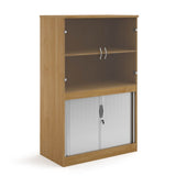 Systems Combi Unit with Glass Upper Doors