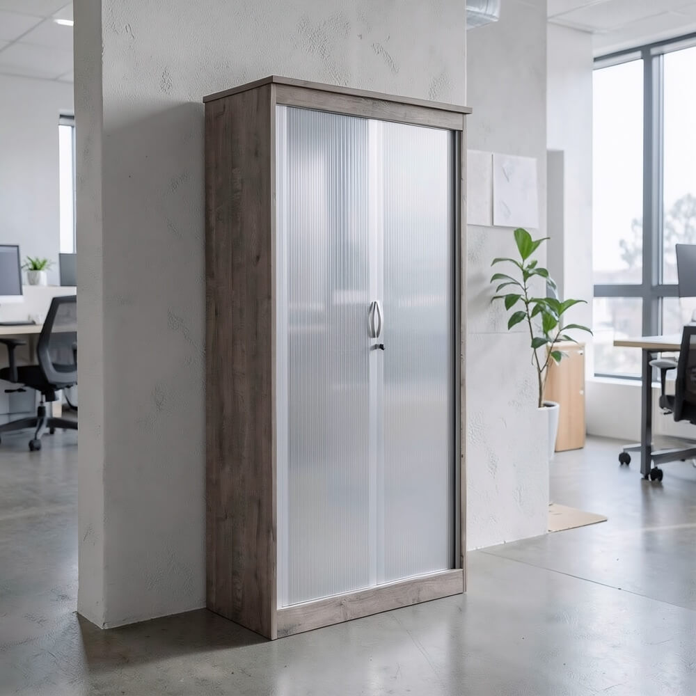 Systems Tambour Wooden Cupboards