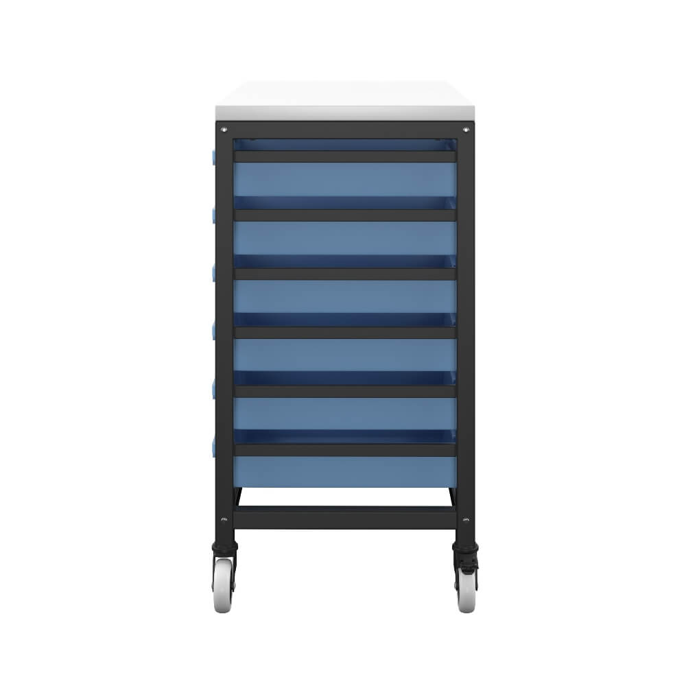 Small Tray Mobile Storage - 12 Trays