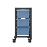 Medium Tray Mobile Storage - 3 Trays