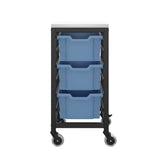 Medium Tray Mobile Storage - 3 Trays