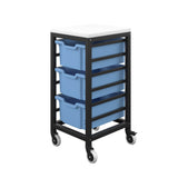 Medium Tray Mobile Storage - 3 Trays