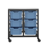 Medium Tray Mobile Storage - 6 Trays