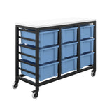 Medium Tray Mobile Storage - 9 Trays