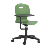 Arc Swivel Chair with Arm Tablet