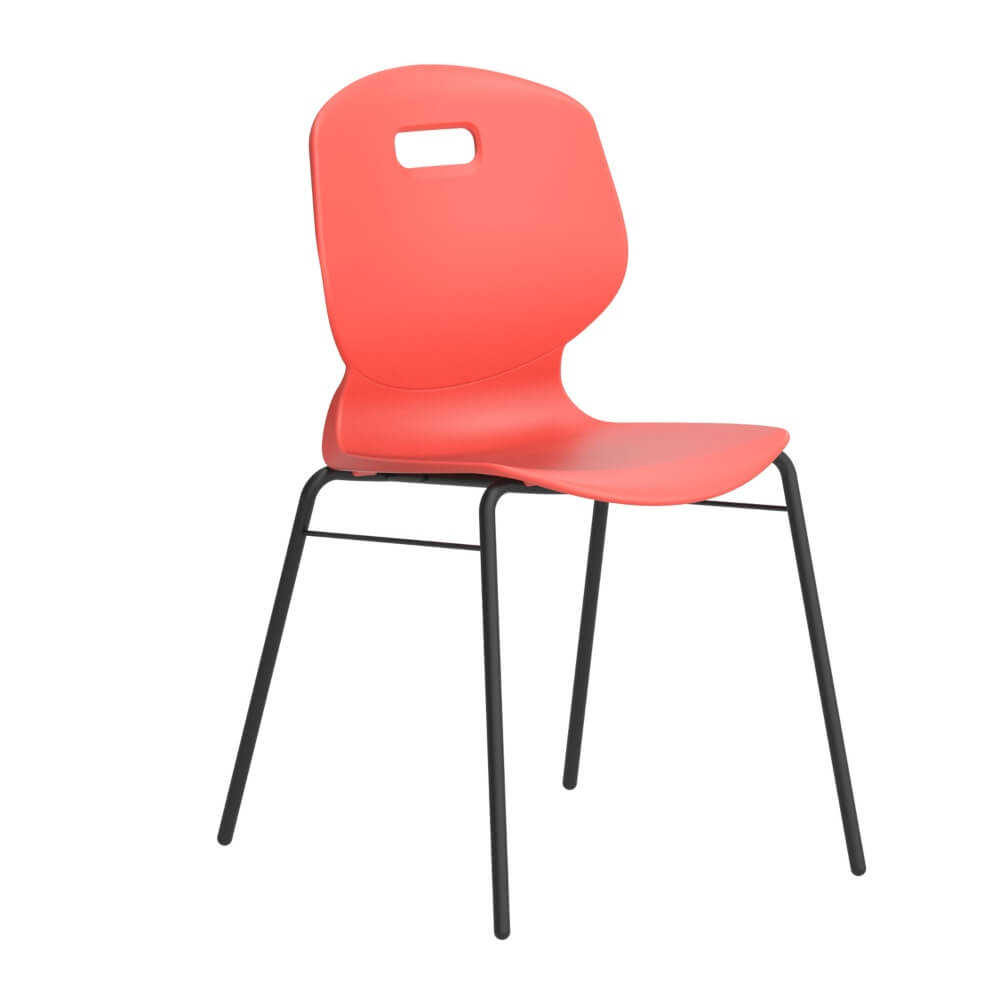 Arc 4 Leg Chair with Brace