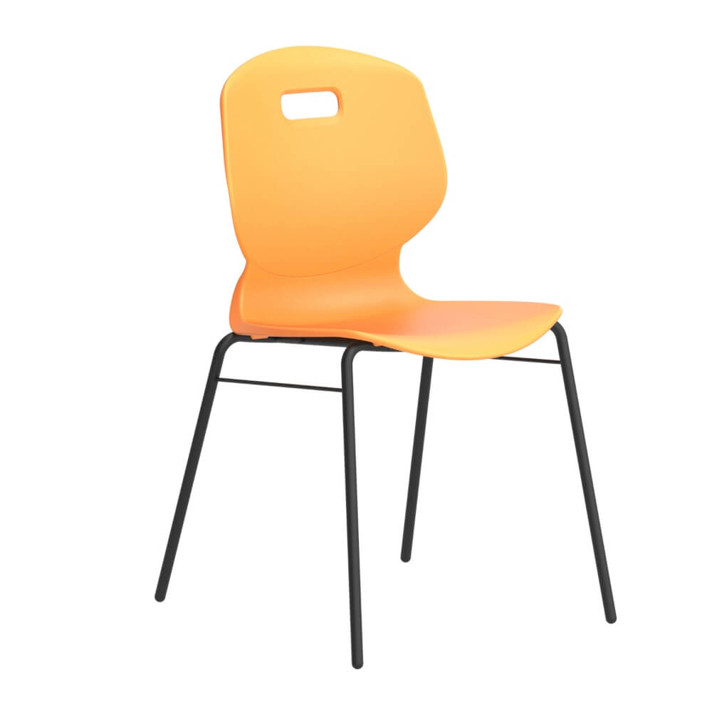 Arc 4 Leg Chair with Brace