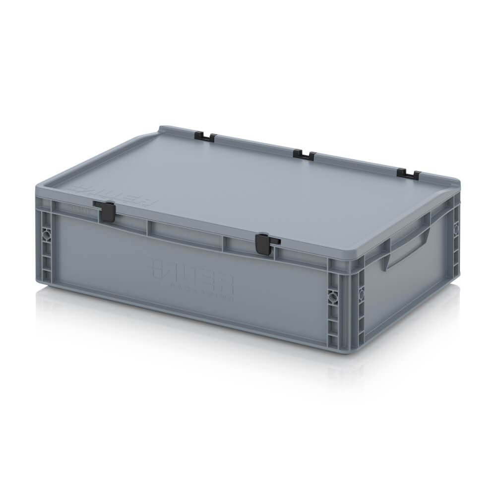 Euro Stacking Container with Lid 35 Litre