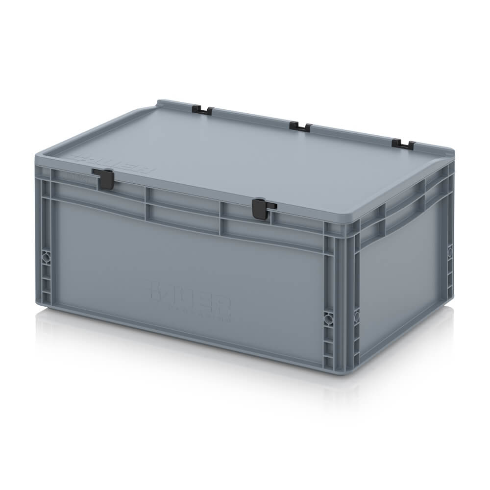 Euro Stacking Container with Lid 56 Litre